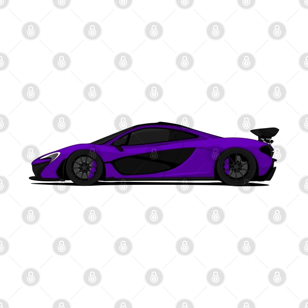 MCLAREN P1 PURPLE by VENZ0LIC