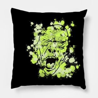 Smile! Zombie bubbles Pillow