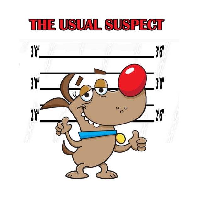 The Usual Suspect Dog by Artsimple247