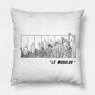 Le Modulor by Le Corbusier Pillow