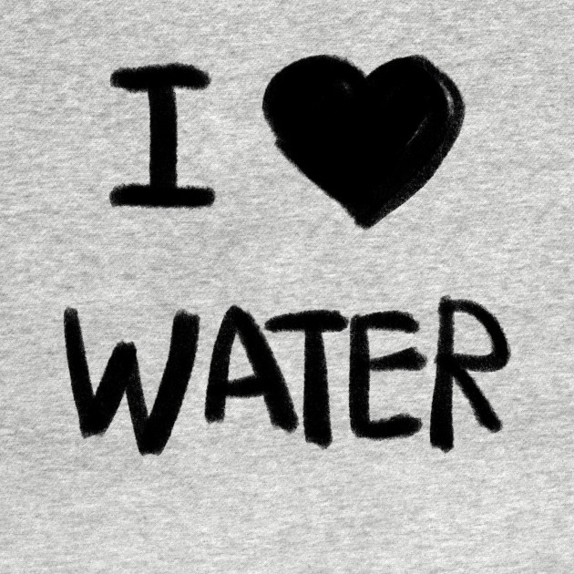 Disover I love water - Water - T-Shirt