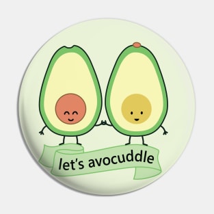 let's avocuddle | by queenie's cards Pin