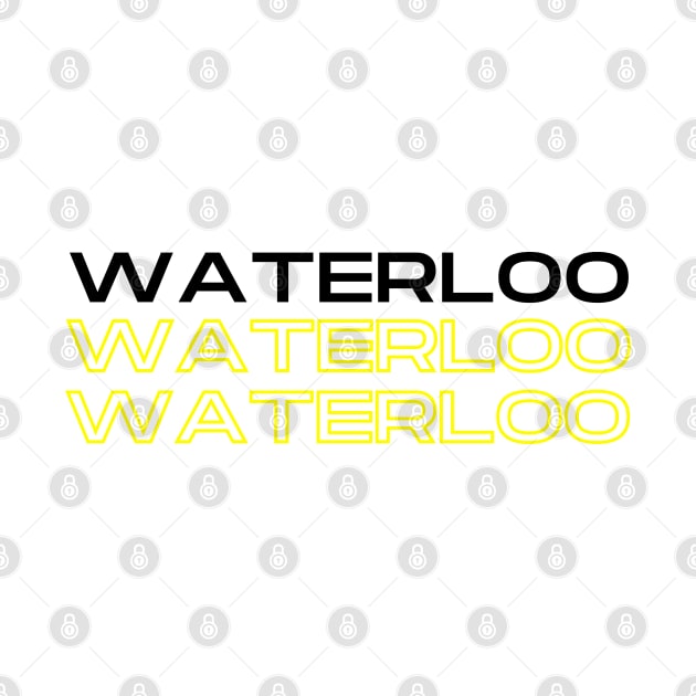 WATERLOO X3 by stickersbyjori