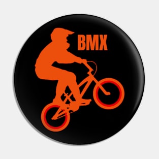 Bmx red Pin