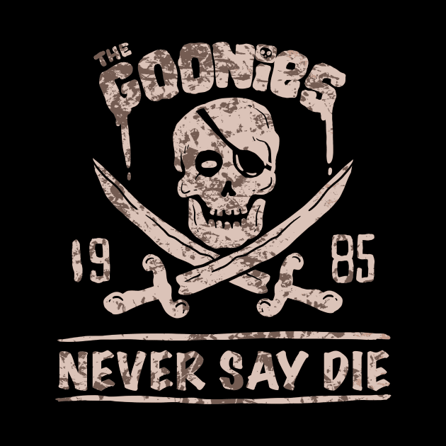 THE GOONIES LOGO GRUNGE by Tee Trends