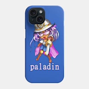 dnd paladin in pink Phone Case