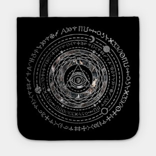 Mystical Sacred Geometry Ornament Tote