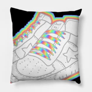 Rainbow Chunky Sneaks Pillow