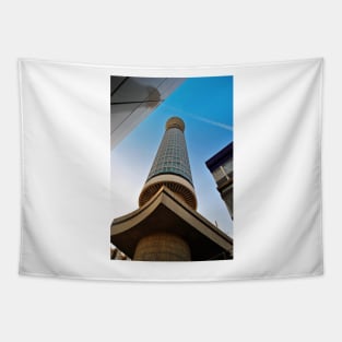 BT Post Office Tower Fitzrovia London England Tapestry