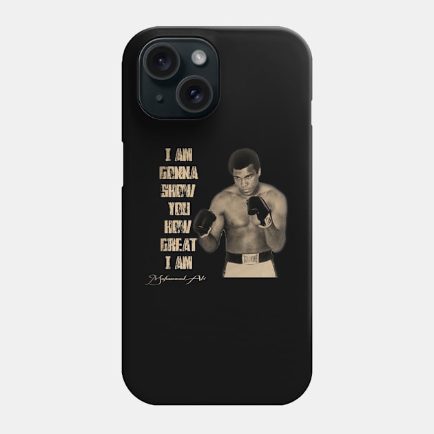 Muhammad Ali t-shirt Phone Case by Tirexshop