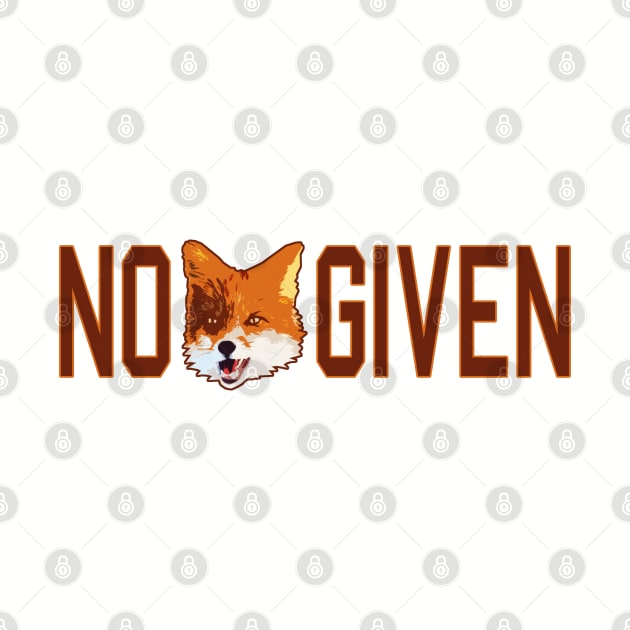 Funny - No Fox Given by robotface