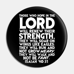 Hope in the Lord Pin