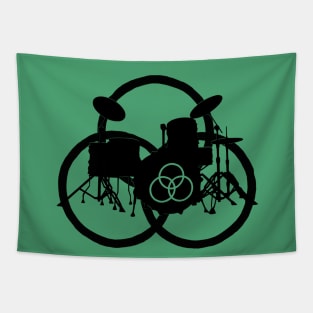 Drums Bonzo Moby Drummer Drumset Drumkit Symbol Gifts For Drummers Tapestry