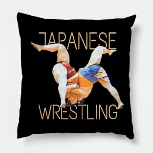 japanese wrestling Pillow