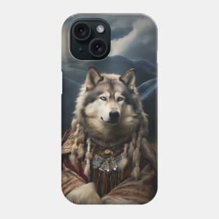 Resolute Alaskan Malamute - Medieval Inuit Elder Phone Case