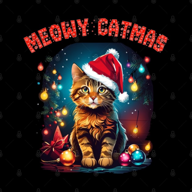 Meowy Catmas by sukhendu.12