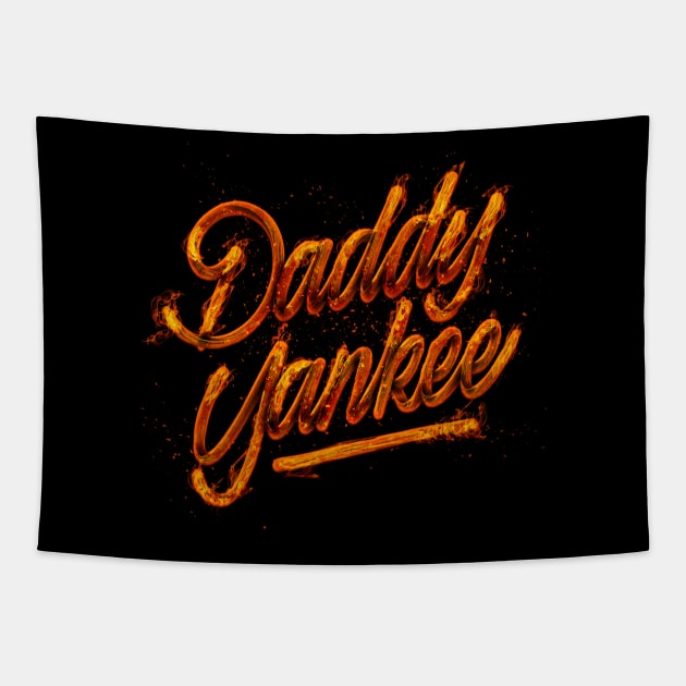 Daddy Yankee - Puerto Rican rapper, singer, songwriter, and actor Tapestry by Hilliard Shop