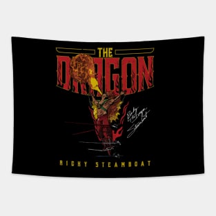 Ricky The Dragon Steamboat Fire Tapestry