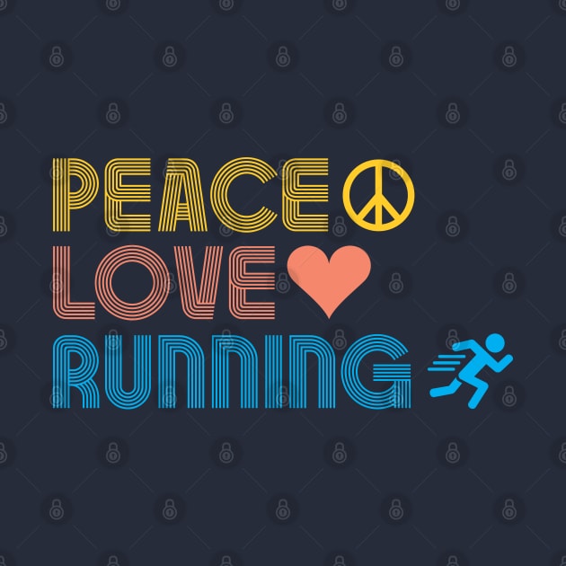 Peace Love Running by dustbrain