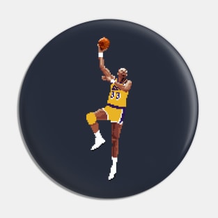 Kareem Abdul Jabbar Pixel Pin