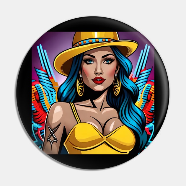 party girl Pin by CHRONIN