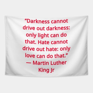 MLK Quote Tapestry