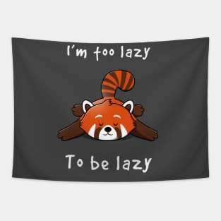 Lazy Red Panda Tapestry