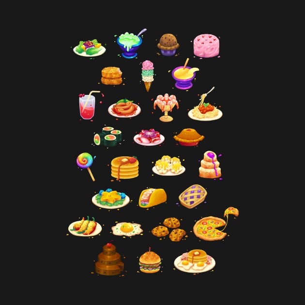 Stardew Valley Food by Bratzoid