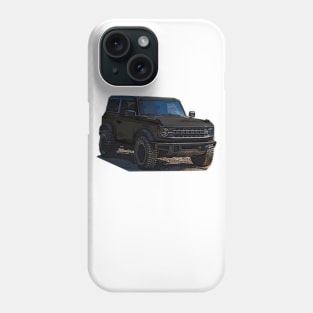 2021 Carbonized Gray Ford Bronco 2 Door Phone Case