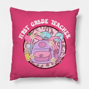 First grade teacher Pillow