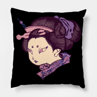 Ukiyoe Girl Pillow