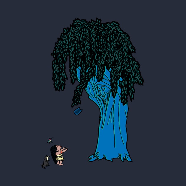 Grandmother Willow Tree by Daletheskater