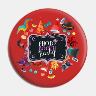 Photo Booth Party Pin