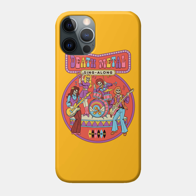 Death Metal Sing-Along - Skeleton - Phone Case