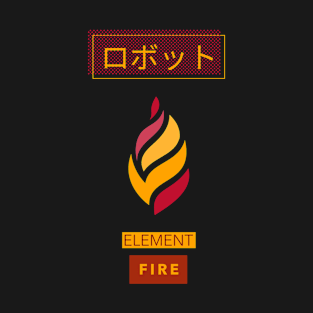 Fire Element Spiritual Gift Idea T-Shirt