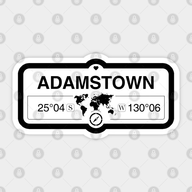 I Love Heart Adamstown Black Sweatshirt