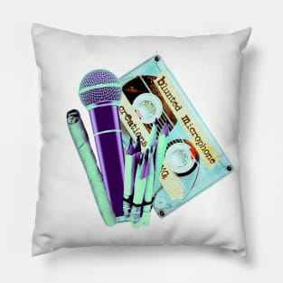 BLUNTED MICROPHONE CREATIONS Pillow