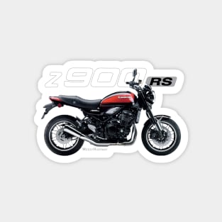 Kawasaki Z900RS 18 red, s Magnet