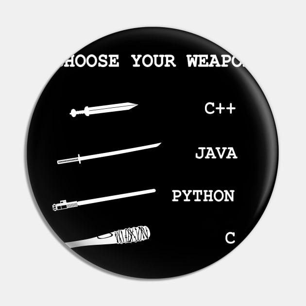 Java vs C++ vs Python vs C Programming Language Comparison Joke Pin by alltheprints