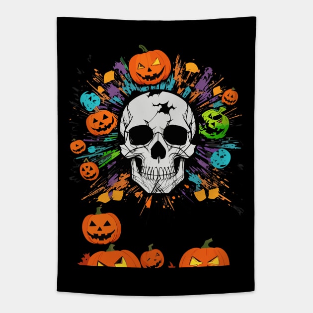 Trick or Trash Tapestry by Prime Quality Designs