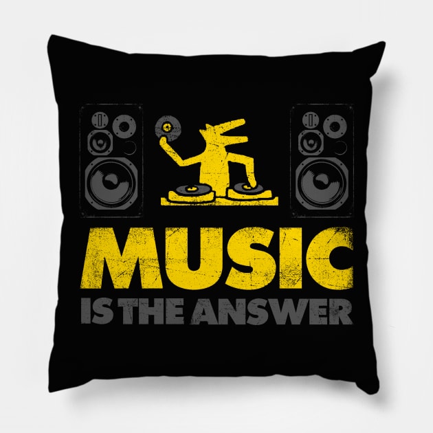 Music Pillow by bulografik