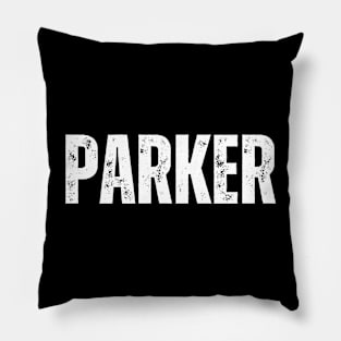 Parker Name Gift Birthday Holiday Anniversary Pillow