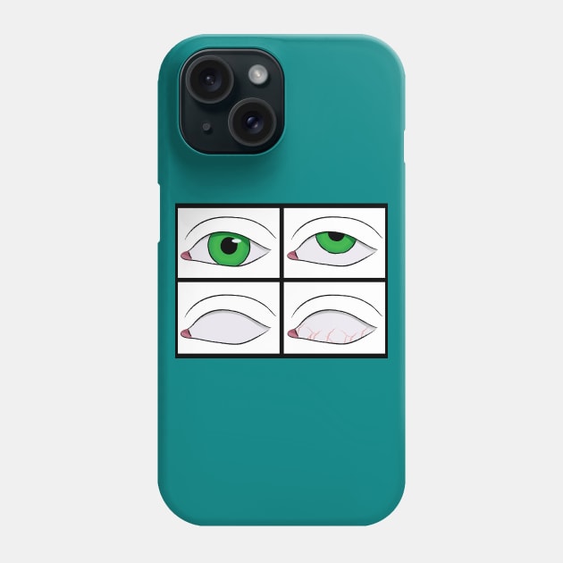 Eye Roll Extravaganza Phone Case by Fun Funky Designs