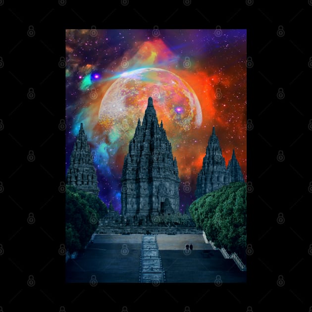 Temple Space Outer Galaxy by JeffDesign