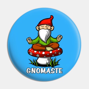 Gnomaste Yoga Gnome Pin