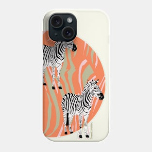 Zebra print Phone Case