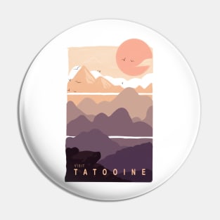 VISIT TATOOINE Pin