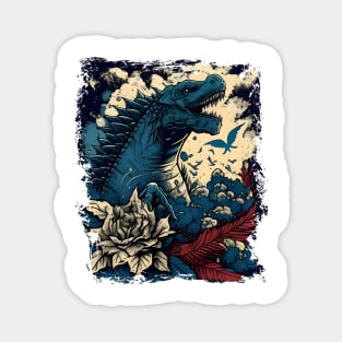 The Great Godzilla off Kanagawa - King Kaiju Magnet