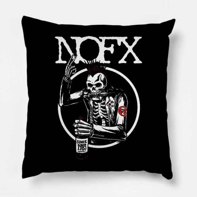 Nofx Drunk Pillow by Kobojagi