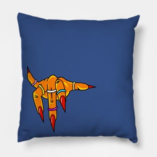 girl gauntlet Pillow